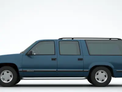 GMC Suburban 1992 3D model