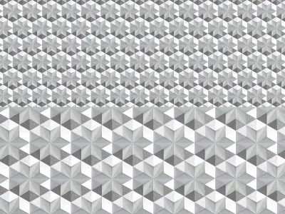 3d Geometric Shapes Unit - Deepyellow low poly 3d model Low-poly 3D model