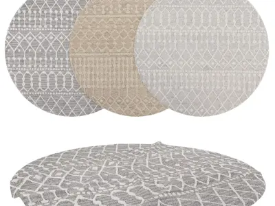 Rugs No 270 Low-poly 3D model