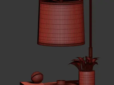 Swing Table Lamp Circa Lighting 3D model