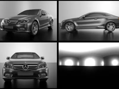 Luxurious 3D Car Studio HDRI Pack 20 Maps  3D model