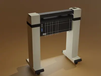 Roland GRX-300AR Plotter  3D model