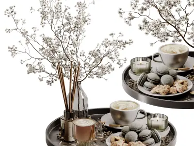 decorative set 148 3D model