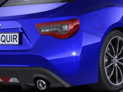 Toyota GT86 2017 3D model