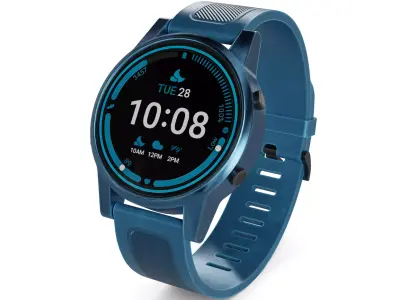 Sport watch Low-poly 3D model