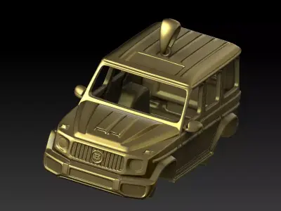 Mercedes G-Class SUV Pendant 3D Model 3D print model
