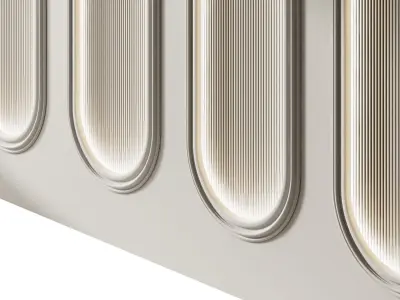 Decorative V26 Wall Panels 3D model