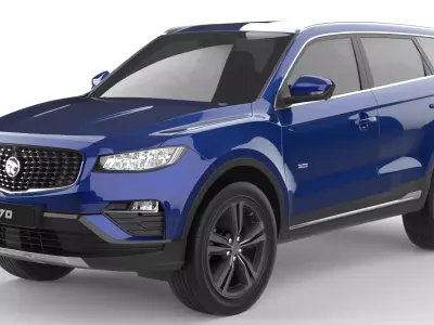 proton X70 2023 3D model