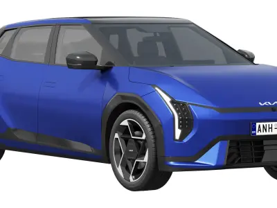 Kia EV4 GT-Line 2026 3D model