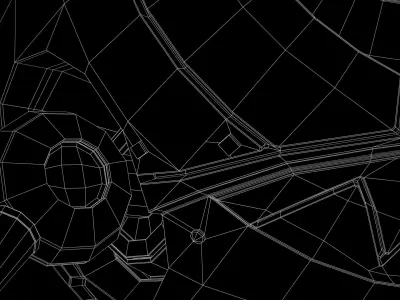 Bot Mike Wazowski 3D Model Low-poly 3D model