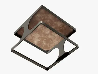 Coffee table modern 01 3D model