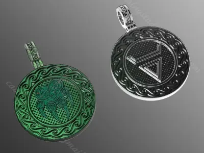 Pendant akr1 3D print model