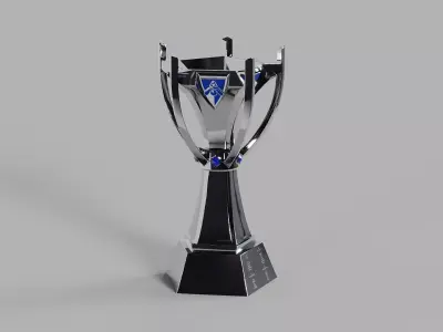League of Legends World Championship Trophy Summoners Cup 3D model