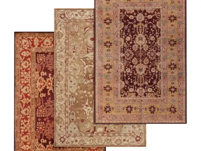 Rug Set 2236 3D model