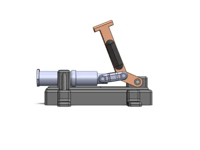 Manual Mechanical Press 3D print model