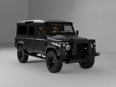 Land Rover Defender 3D model