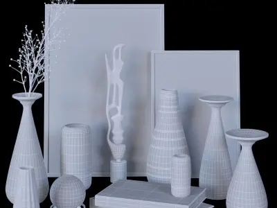 decorative set 55 3D model