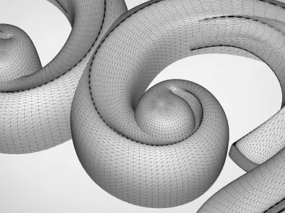  3D model of the Frame for a mirror or Picture 3D print model