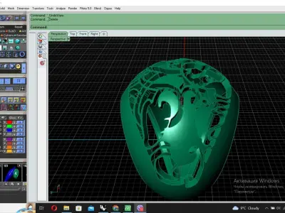Ring man Free 3D print model