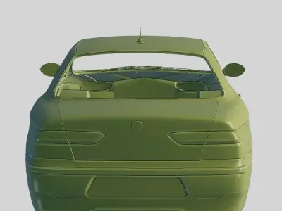 Alfa Romeo 156 1997 Printable Body  3D print model