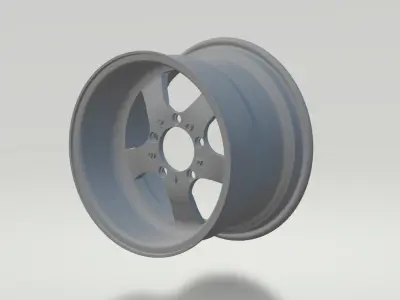 Car disc and tire 3D print model
