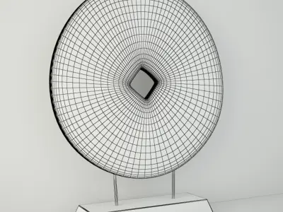 Gansu Wooden Wheel 3D model