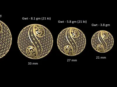 21401 3D print model
