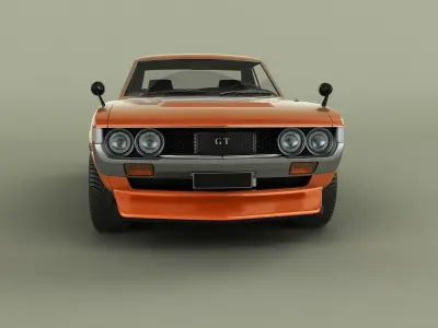 Toyota Celica RA23 Coupe 3D model