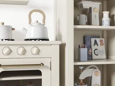 Pottery Barn Kids Penny Play Kitchen 3D model