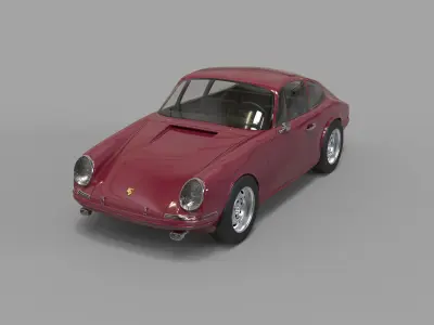 911 Porsche 1967 3D print model