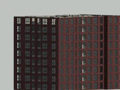 Apartment Modelling Revit 3D model