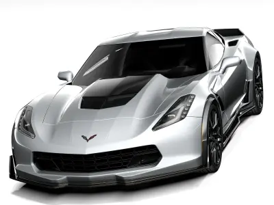 Chevrolet Corvette C7 Z06 2014 3D model