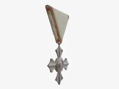 Decoration order dirty mockup 01 3D model