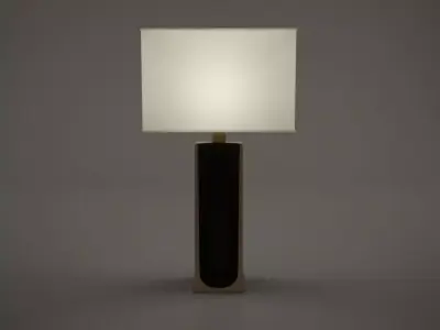 Holly Hunt Ingot table lamp 3D model