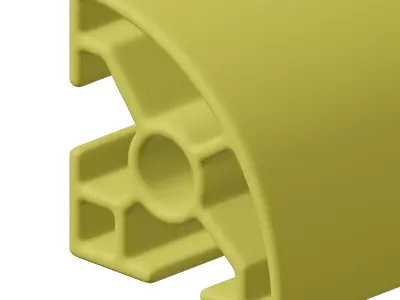 Plastic Premium Corner Profile Toy 3D model