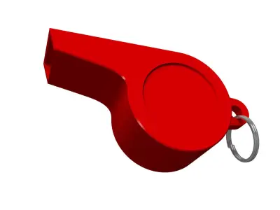 whistle 3D model
