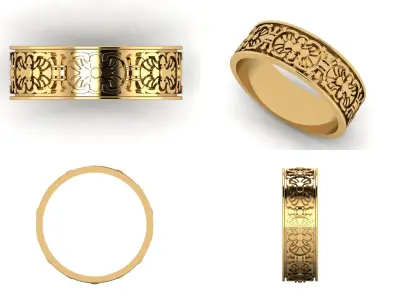 Ring dp 3 3D print model