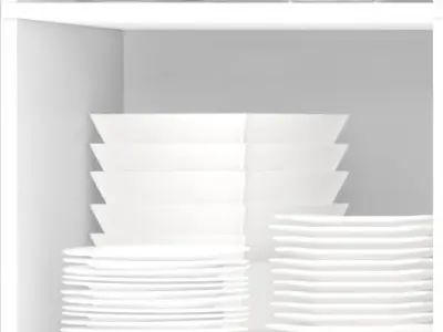 Set-147 kitchen pantry 3D model