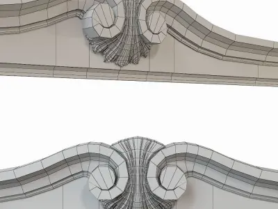 Crown pattern 3D model