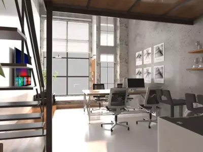 duplex apartment 3D model