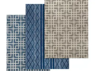 Rug Set 1336 3D model