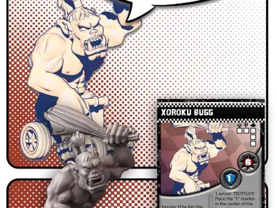 Xoroku Bug TUSSLE FOR VICTORY 3D print model