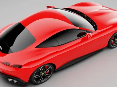 Ferrari Roma 2021 3D model