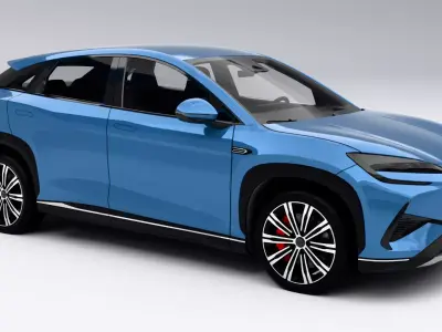 BYD Sealion 7 Low-poly 3D model