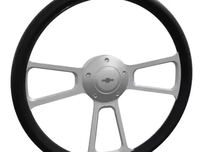 Billet Specialties Vintec Steering Wheel Low-poly 3D model