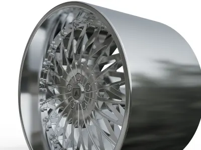 ASANTI AF828 WHEEL  3D print model