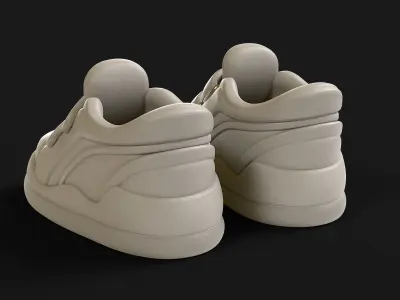 Cartoon Sport Shoes ActiveEase 3D model