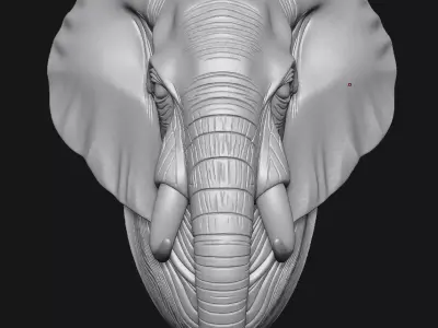 elephant 3D print model buy