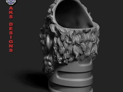 Gorilla 1 Penstand cum flowerpot 3D print model