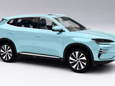 BYD Seal U 2024 Low-poly 3D model